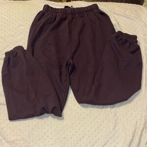 SOLD OUT ONLINE* Daily Drills Plum Joggers